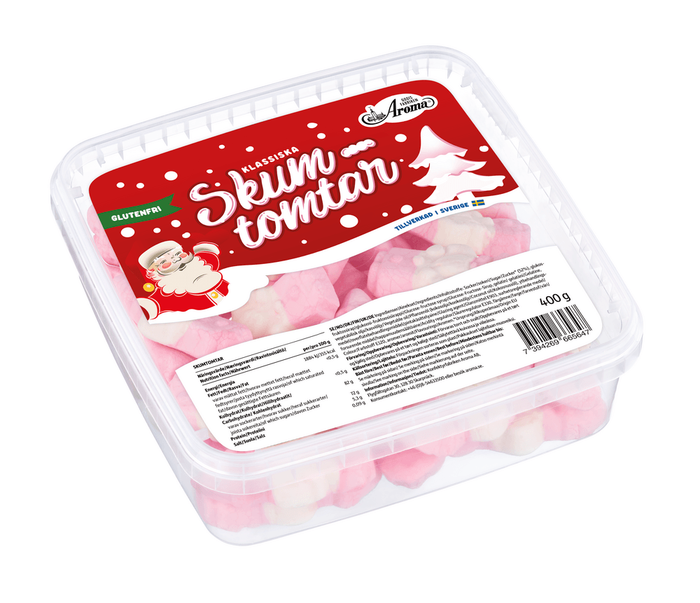 Skumtomtar 400g