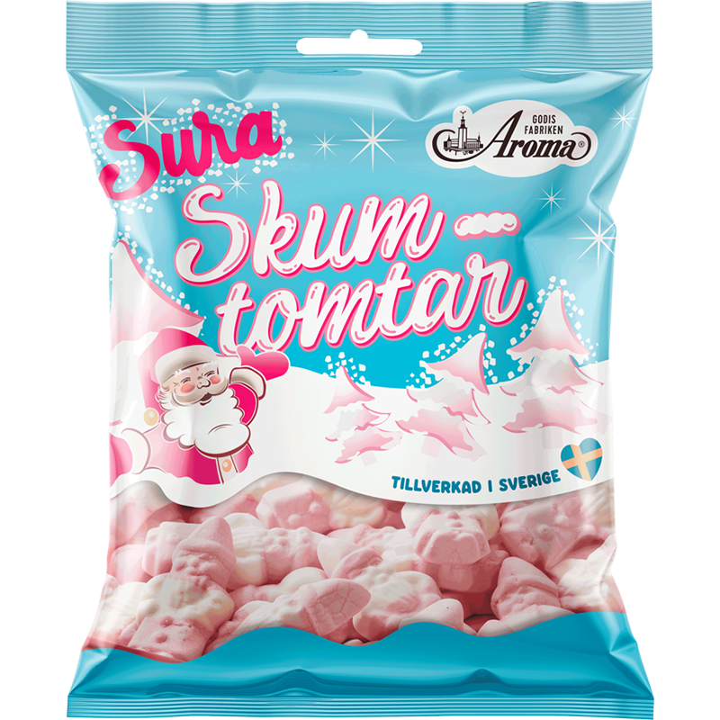Sura Skumtomtar 80g