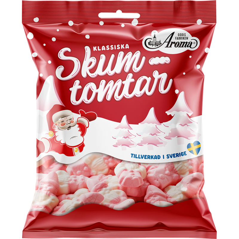 Skumtomtar 400g